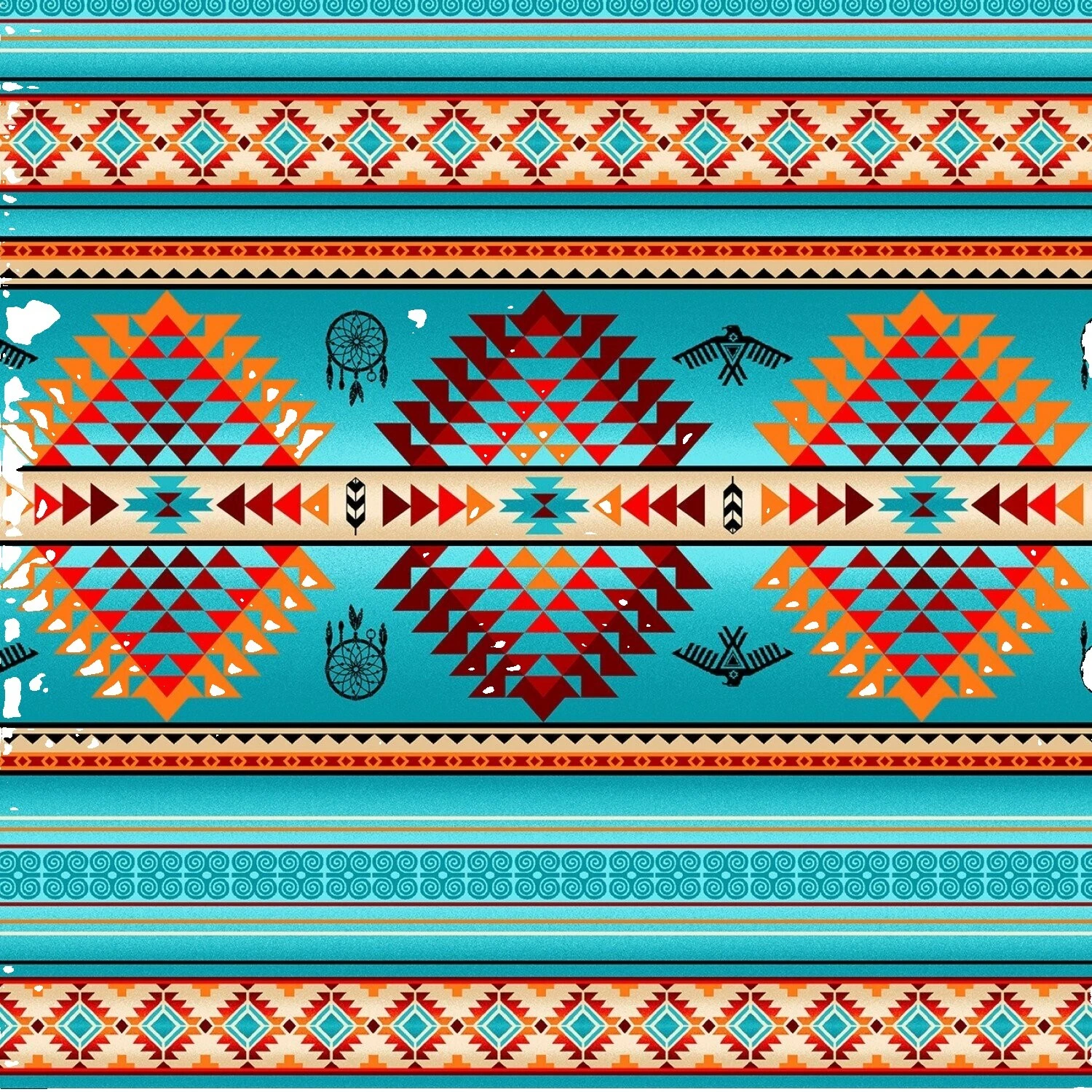 Tela a Rayas de Lona