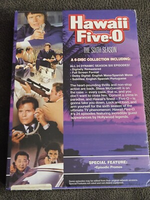 Hawaii Five-O: Season 6 DVD new sealed CBS 6 Disc Collection 24