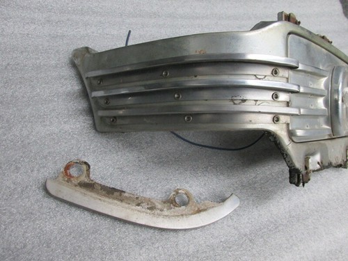 1955 Cadillac Front Grille End Passenger Side Parking Light Assembly - Picture 4 of 10