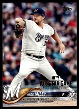 2018 Topps - Wade Miley #359 Brewers All Star Game Stamp SP