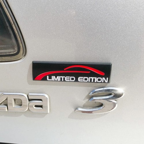 Adesivo emblema cromato logo auto edizione limitata 3D distintivo decalcomania accessori bordo - Foto 4 di 10