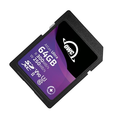 OWC 64GB Atlas Ultra UHSII SDXC Memory Card with Dual SDSlot Card Reader - Picture 4 of 6