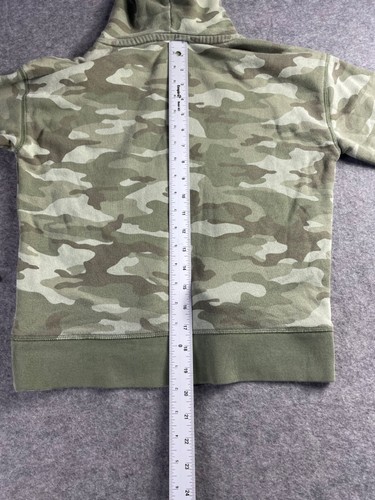 GAP Kids Boy’s Camouflage Pullover Hoodie Sweater Sz 10 - Picture 7 of 8