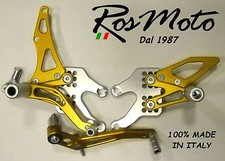 PEDANE ARRETRATE REARSETS HONDA CBR 600 RR 2004/2015 ORO GOLD