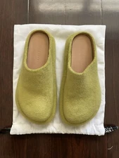 JW ANDERSON Green Bumper Platform Loafers