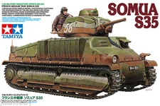 Tamiya 35344 1/35 Scale Model Kit WWII French Medium Cavalry Tank SOMUA S35