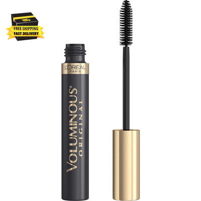L Oréal Paris Makeup Voluminous Original Mascara, Black, 0.28 Fl Oz      