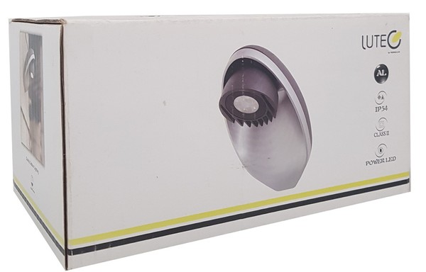 Led AußEnleuchte Wandlampe 9 Watt Beleuchtung Eco-Light Lutec Eggo 6160 Gr-image