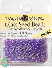 Mill Hill Glass Seed Beads 4.54g Iris 00252