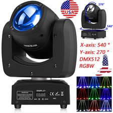 RGBW DMX LED Stage Lighting Moving Head Beam DJ Club Party Disco Spot 150W US