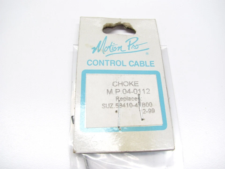 MOTION PRO NOS 04-0112 SUZUKI CHOKE CABLE LT-4WD 250 LT-F250 LT-F300F LT-F4WDX - Image 3 of 4