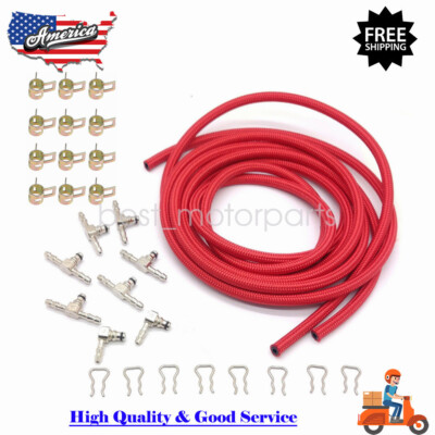 Duramax Fuel Injector Return Rail Fuel Injector Return Rail Kit With Fittings & Clamps For Duramax Diesel LLY, LMM, LBZ DuraMax Car & Truck Fuel Injectors - Foto 9