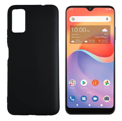 Tempered Glass / SLIM Flexible TPU Skin Cover Phone Case For ZTE ZMax 11 Z6251