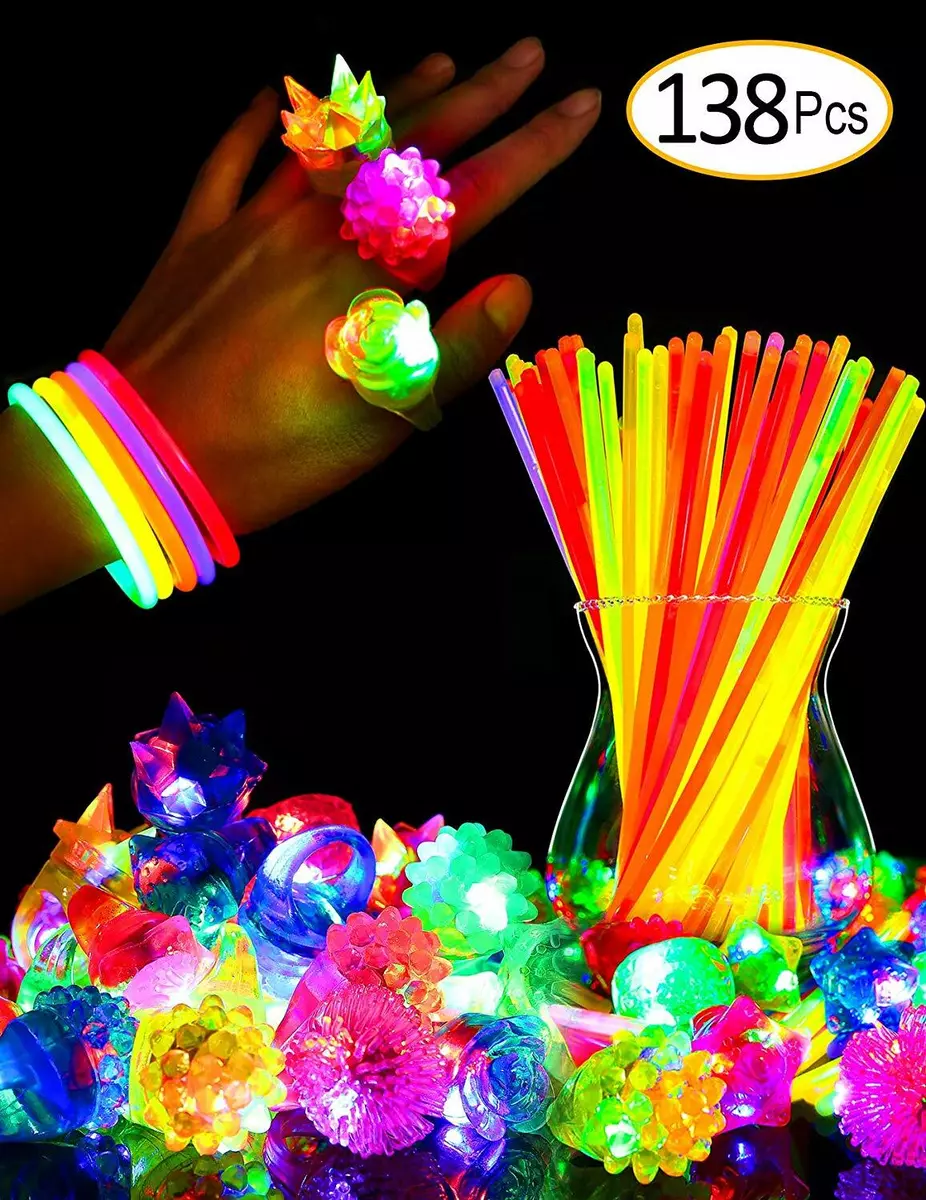 Glow Sticks Bulk Party 100 pcs 8 Glow in The Dark Party Supplies