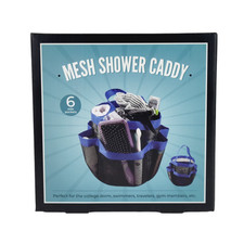 The Original Fun Workshop Mesh Shower Caddy, 6 Side Pockets, Portable, Quick Dry