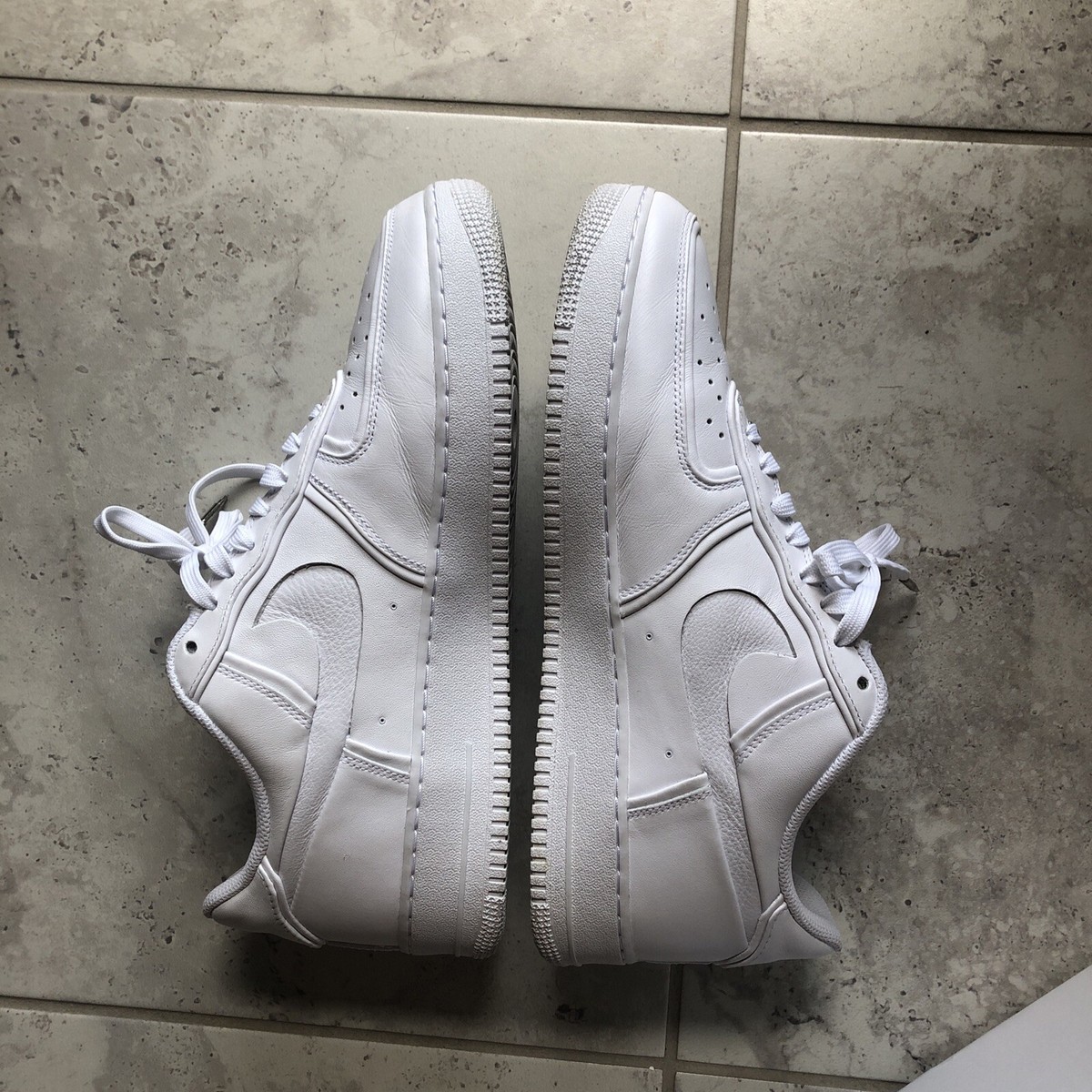 Size 13 - Nike John Elliott x Air Force 1 Low Triple White