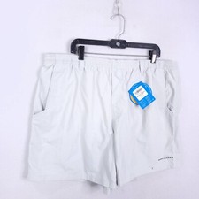 Columbia PFG Backcast 6  Omni-Shade Teal Drawstring Swim Shorts XXL NEW