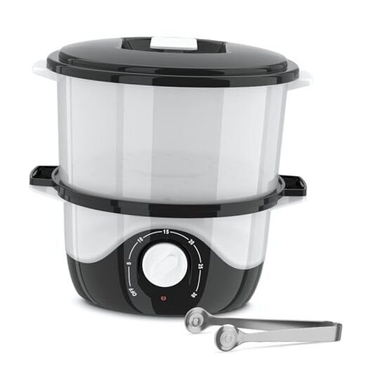 Hot Towel Warmer, Rapid Heating Towel Steamer for Facials can Hold 12 Black-image