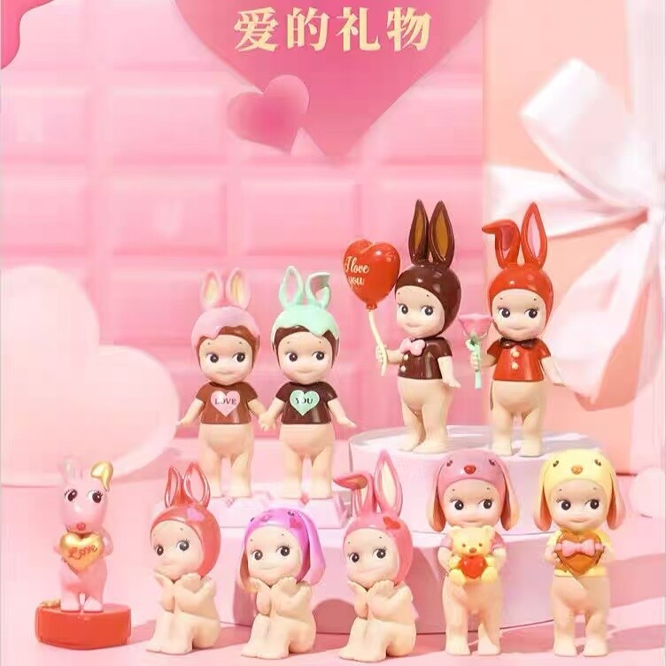 Authentic Sonny Angel Gifts Of Love Series (Secret Love Pink
