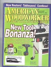 American Woodworker Back Issue Magazine Fall 2002 Issue 97