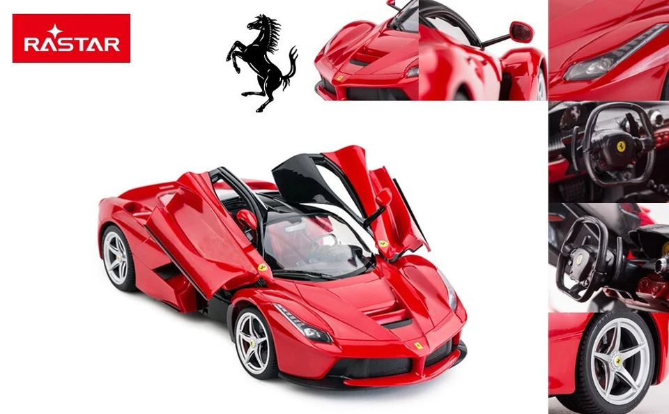 Rastar Remote Control 1:14 Red LaFerrari Exotic Sports Car 2.4 GHZ RC Ferrari - Image 3 of 4