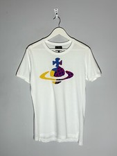 Vintage Vivienne Westwood Anglomania Big Orb Logo T-Shirt Short Sleeve Size M