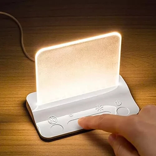 Integral Touch Glow LED Night Light Lamp with Touch Dimming Control Touch Lam...