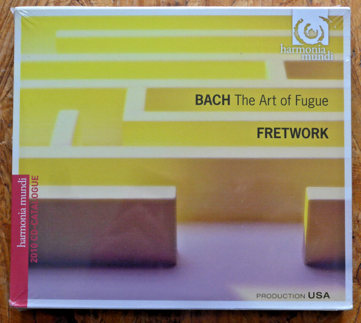 BACH: The Art of Fugue FRETWORK Harmonia Mundi CD