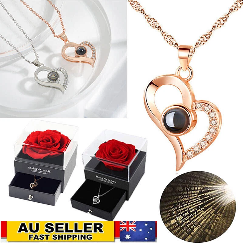 I love you pendant 100 languages deals