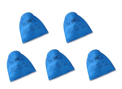 Spar-Pack 5x Textilfilter Stoffbeutel passend für Einhell BT-VC 1250 S  Filter