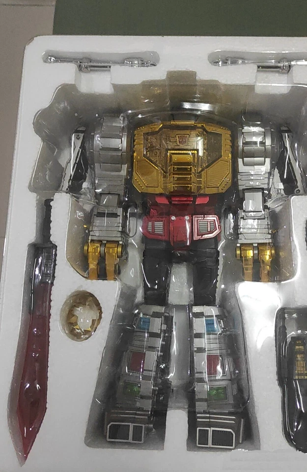 Gigapower HQ-01R Grimlock Plating Version Action Figure In Stock NEW - Image 2 of 4