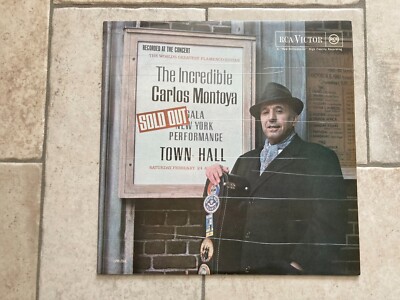 Carlos Montoya _ The Incredible _ Vinile LP 33giri 12'' Mono _ 1962 RCA Italy
