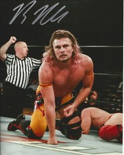 Brian Pillman Jr autographed 8x10 AEW MLW  In Person 1