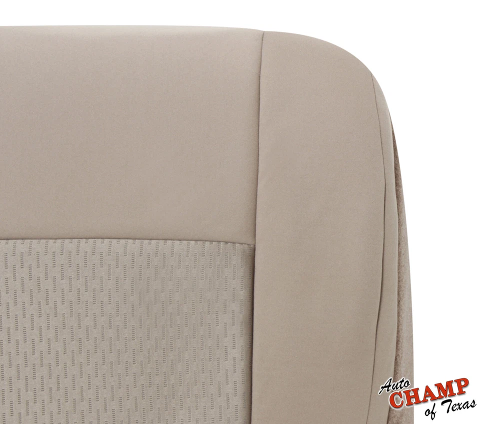 2016 2017 2018 Ford E350 E450 E550 Van -Driver Side Bottom Cloth Seat Cover Tan - Image 4 of 4