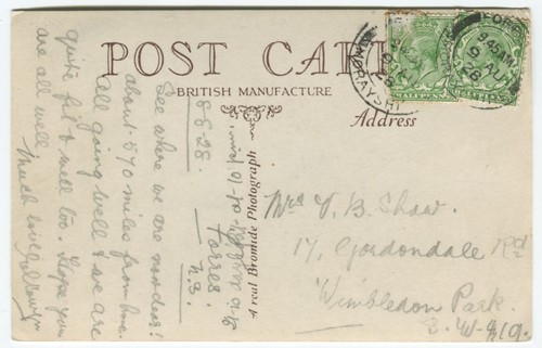 HIGH STREET, INVERNESS - Inverness-shire Postcard - Picture 2 of 2