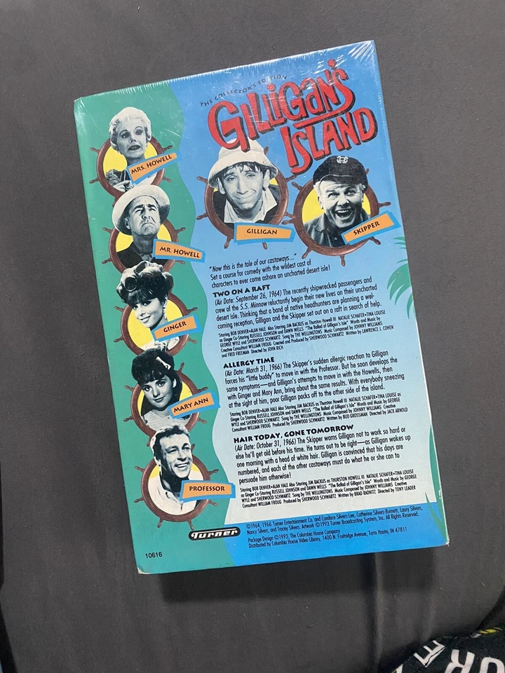 Gilligans Island VHS The Collector's Edition Meet The Crew New Sealed Foto 4 de 4