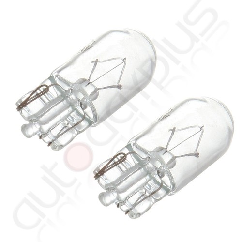 10X WHITE T10 HALOGEN BULB INSTRUMENT DASH PANEL GAUGE LIGHT W/SOCKETS FOR CHEVY - Picture 4 of 6