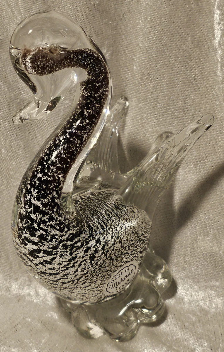 MURANO La Fenice ムラノ ラ フェニーチェ 双耳 スワン グラス Murano Glass Swan for sale | eBay
