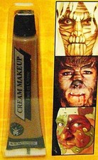 RUBIES BROWN CREAM MAKEUP Halloween Costume Accessory Make Up Camo Pirate New I