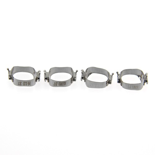 Bandas molares de ortodoncia dental tipo 3M MBT 022 tubo bucal conv vaina lingual - Imagen 3 de 12