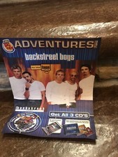 Burger King Backstreet Boys Project Promo Flyer RARE Y2K 2000