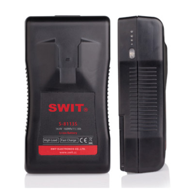SWIT S-8113S, 160Wh V-Mount Battery, High-Cap Line