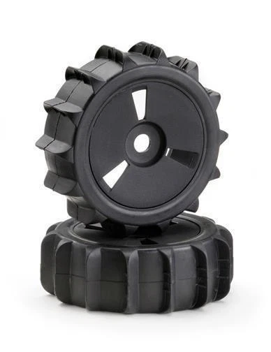 Absima Räderset Buggy Disc Sandpaddle schwarz 1:8 (2 St.) / 2520016 - Bild 2 von 2