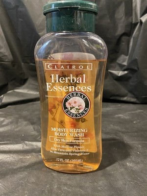 Vintage Clairol Herbal Essence Moisturizing Body Wash 12 Oz.