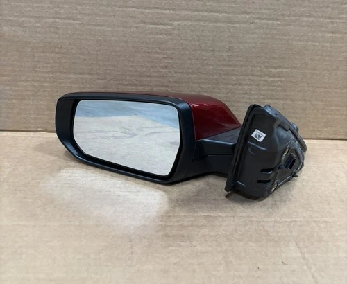 2016-2024 Chevrolet Malibu LH Driver Side Mirror ASM W/turn OEM Cajun Red