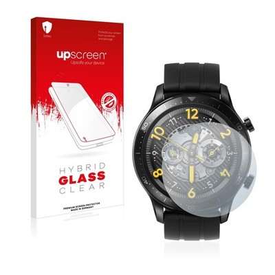 Premium Panzerfolie Schutz Folie Hybrid Glasfolie Klar für Realme Watch S Pro