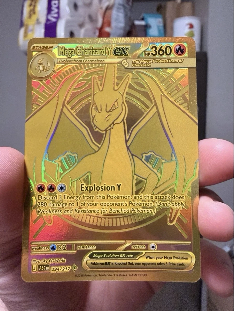 Mega Charizard Y Ex 294/217 Me: Ascended Heroes for sale | eBay