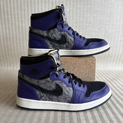 Nike Air Jordan 1 Zoom Comfort Bayou Boys Shoes Men Size 11.5 Purple DC2133-500