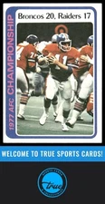 1978 Topps #167 1977 AFC Championship