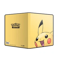 Ultra PRO - 2025 Pikachu Edition 4 Pocket Portfolio, Holds up to 80 Pokémon Card